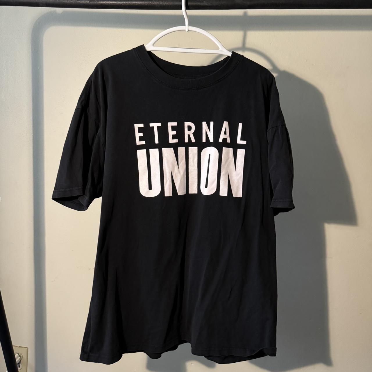 Fear of God x Union Eternal Tee Used Size XL... - Depop