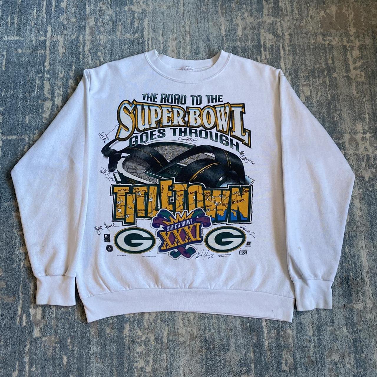 Nfl sweatshirt-vintage - Depop