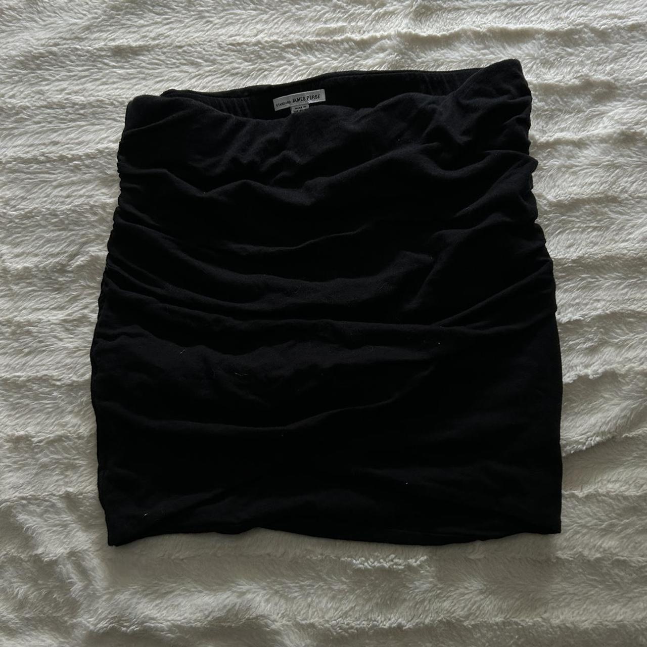 James Perse Women's Black Skirt | Depop