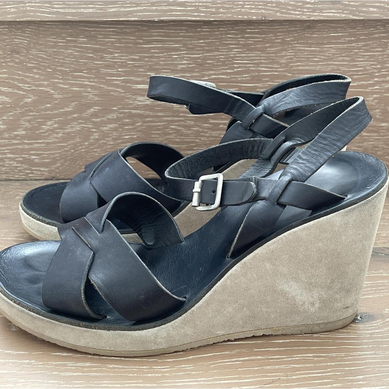 Juliette platform sandals Deep navy