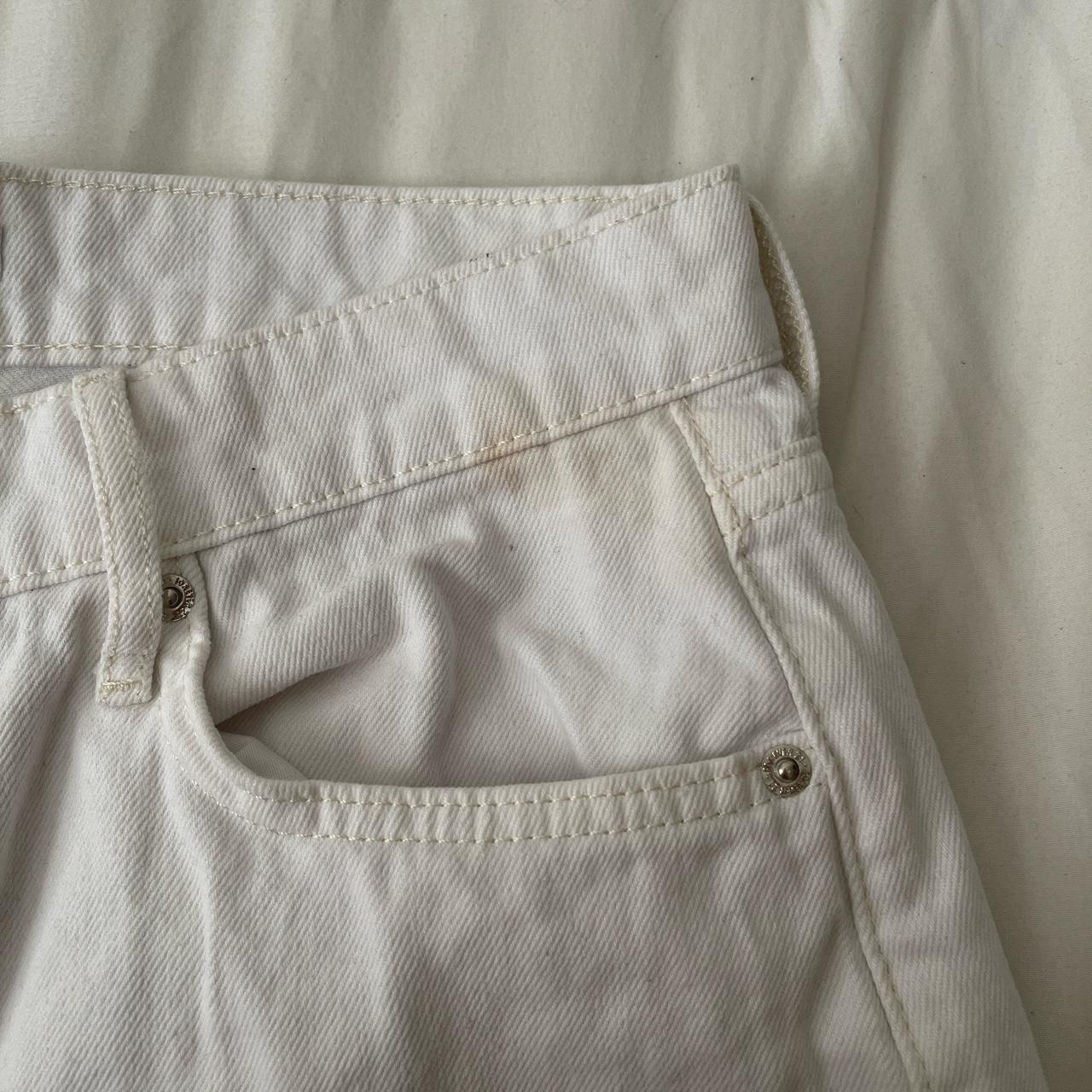 White Baggy Jeans Wide leg Size US 29 -I’m normally... - Depop