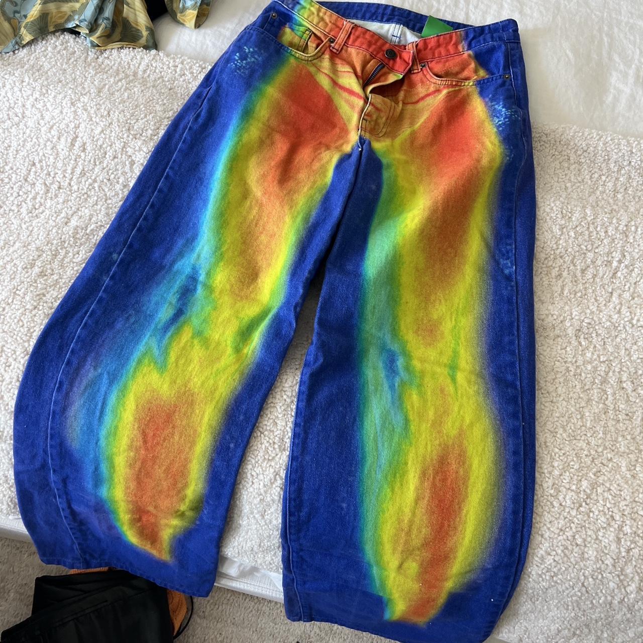 Jaded London Women's Multi Jeans | Depop