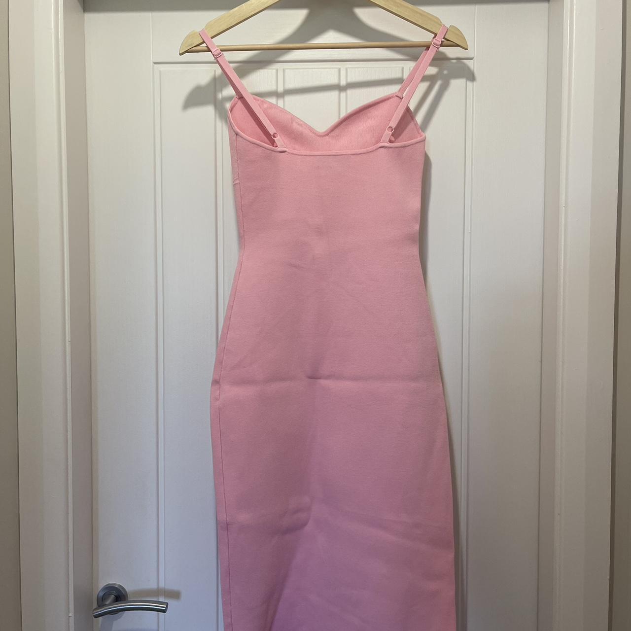 Aritzia Lariat dress Daisy pink colour Size... Depop