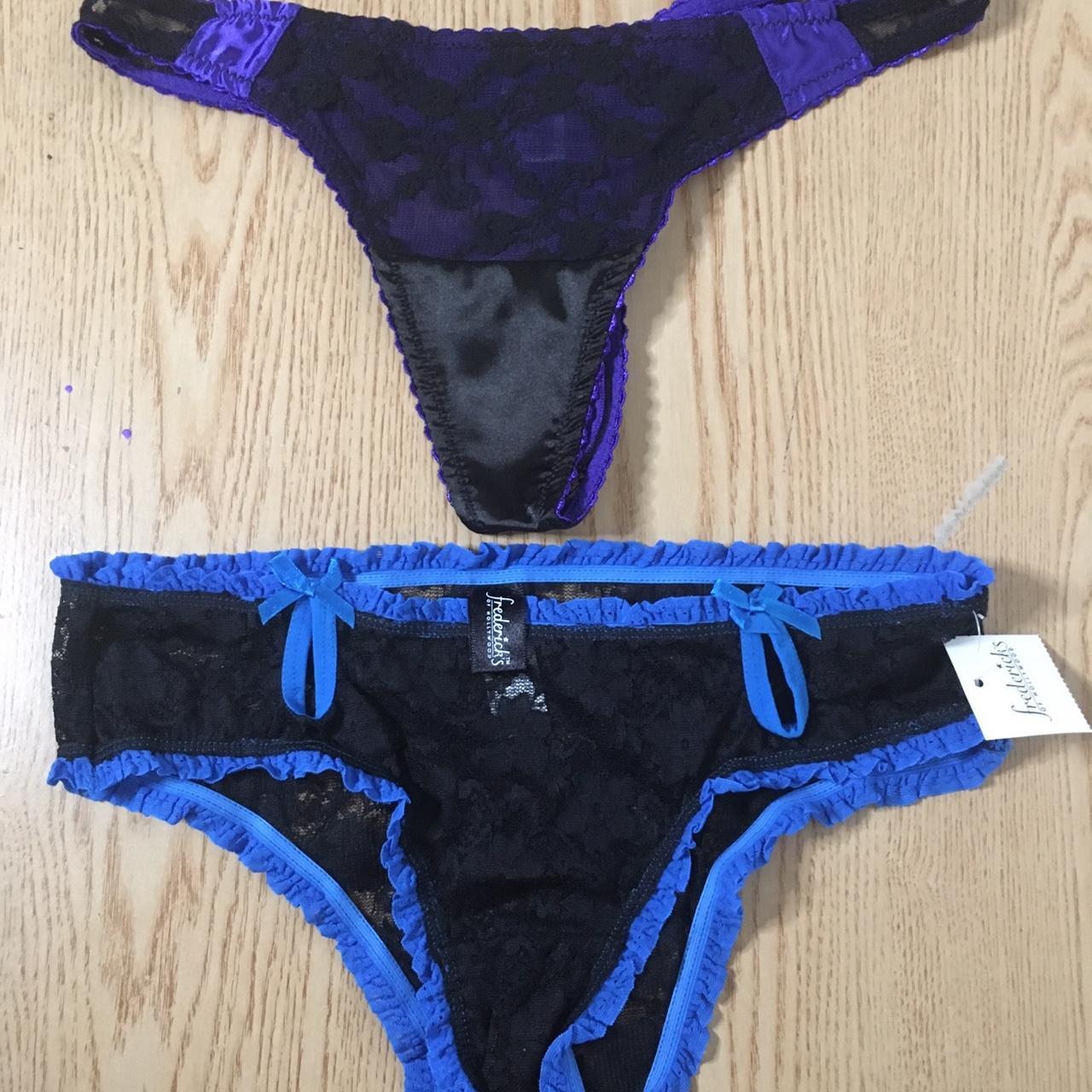 New Bundle Of 2 Women's Lacey Thong/Panties - Depop