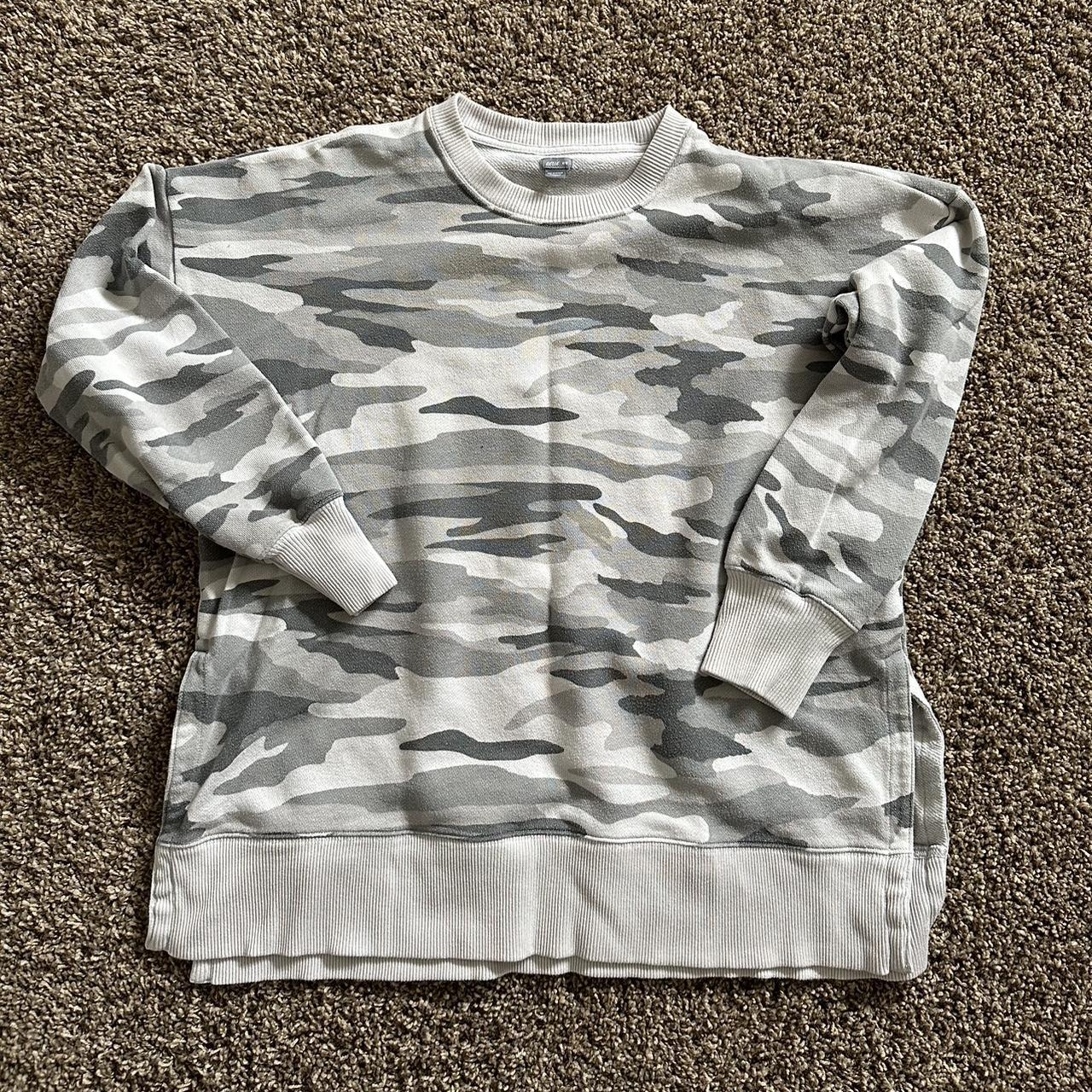 Aerie outlet camo pullover