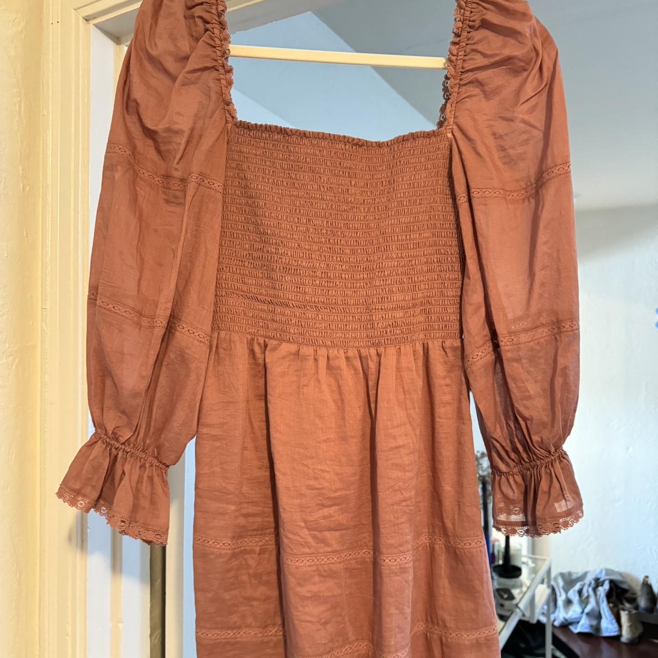 Reformation Dunes newest Dress in Praline