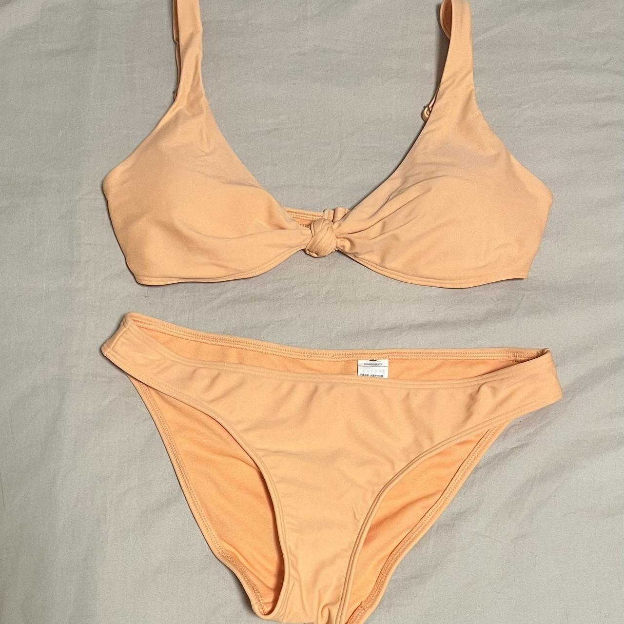 HOLLISTER SWIMSUIT SET Bikini Top S And Bikini Depop