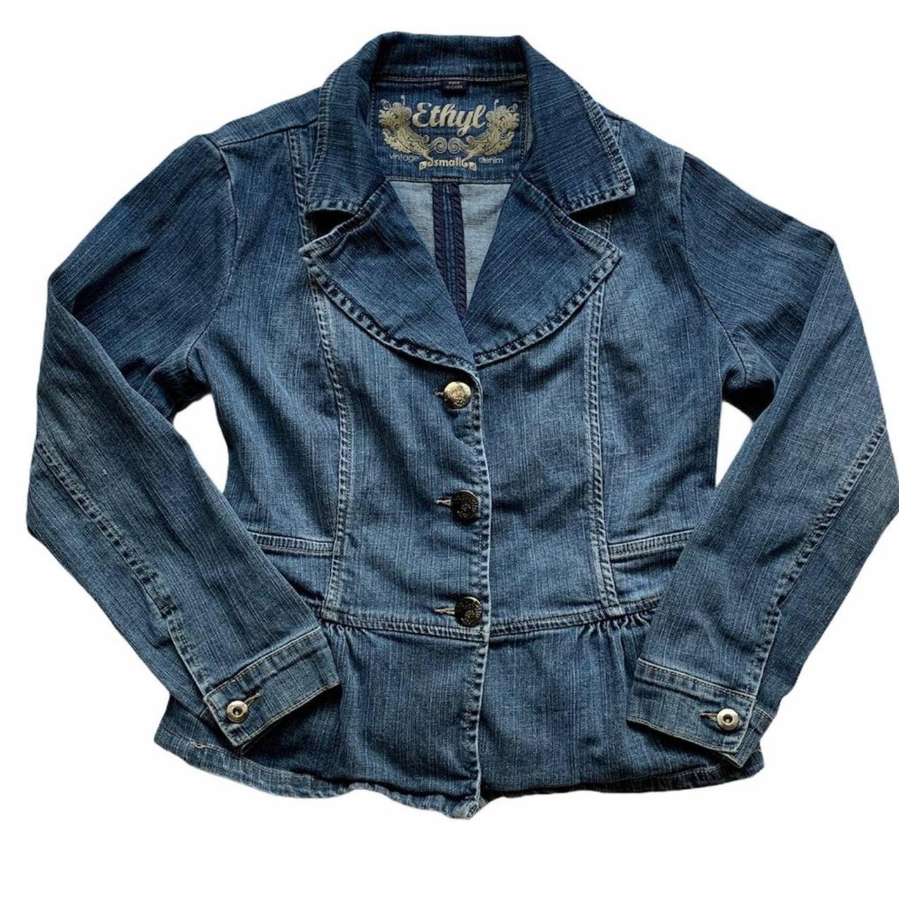 Ethyl vintage denim on sale jackets