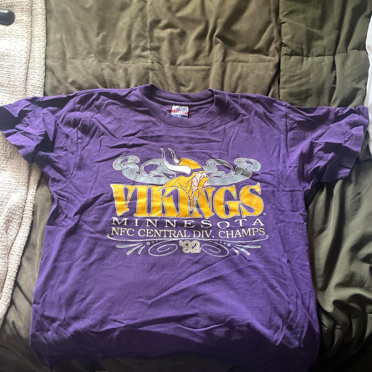 Vintage Men's T-Shirt - Purple - XL