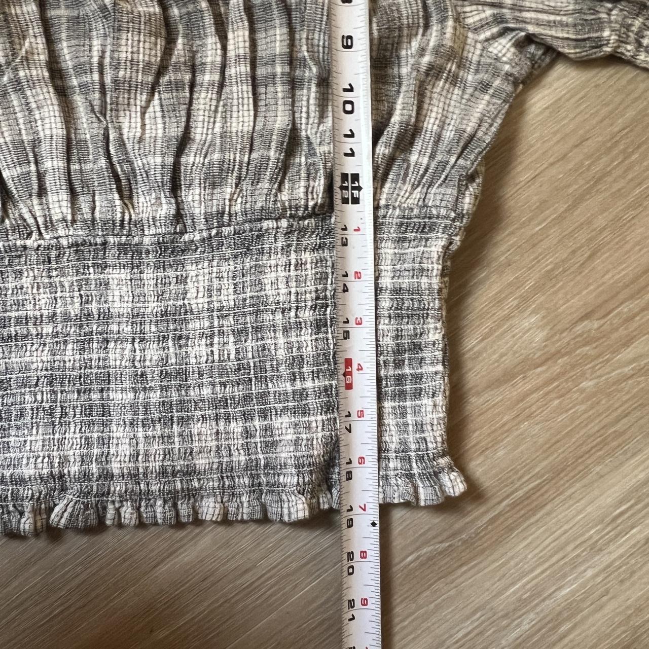 Universal Thread Women's Blouse - Grey/Multi - L … - image 5