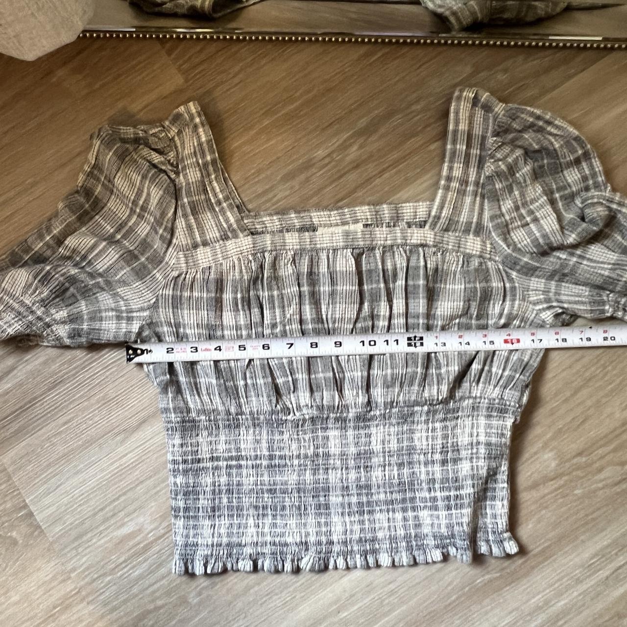 Universal Thread Women's Blouse - Grey/Multi - L … - image 3