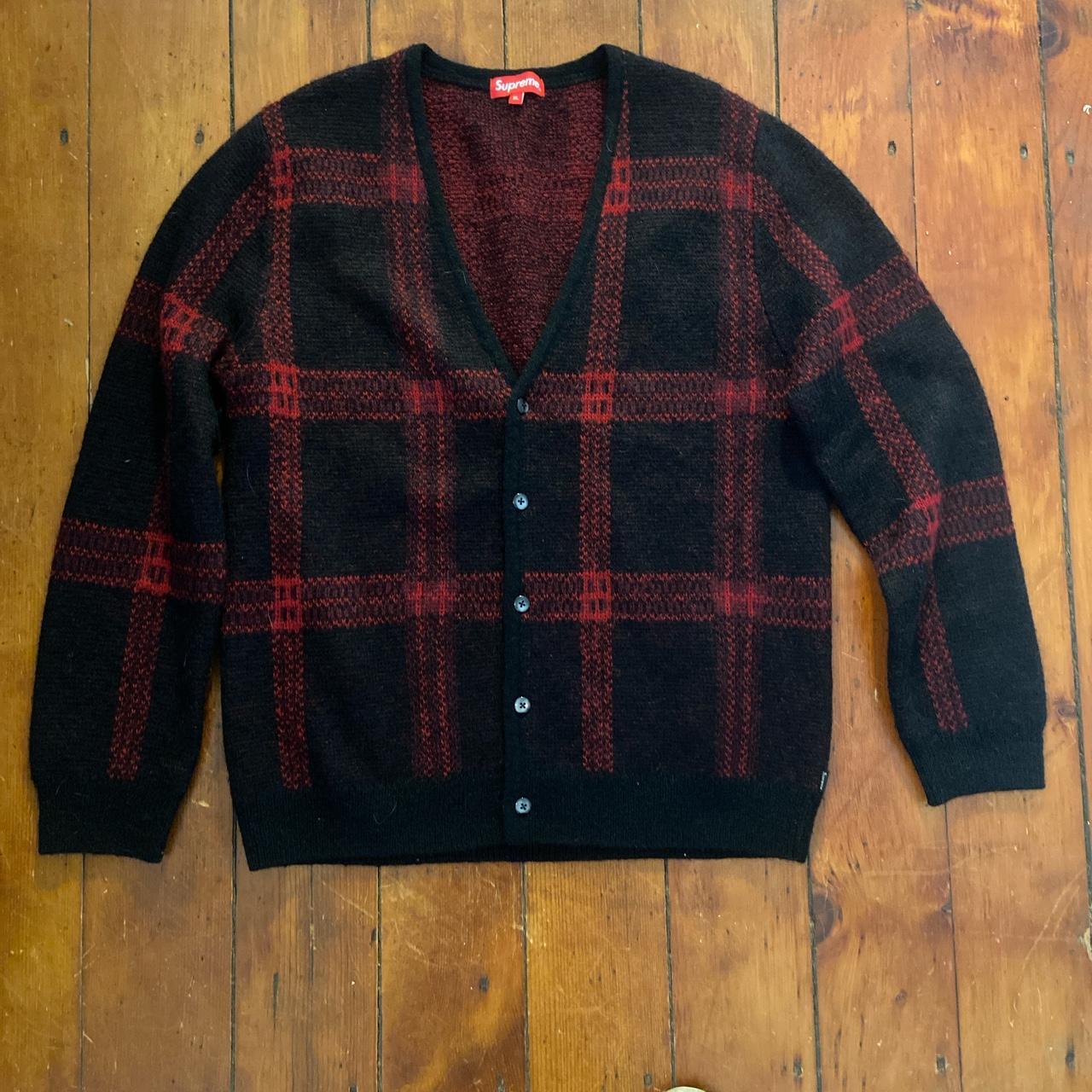 Supreme cardigan-mohair - Depop