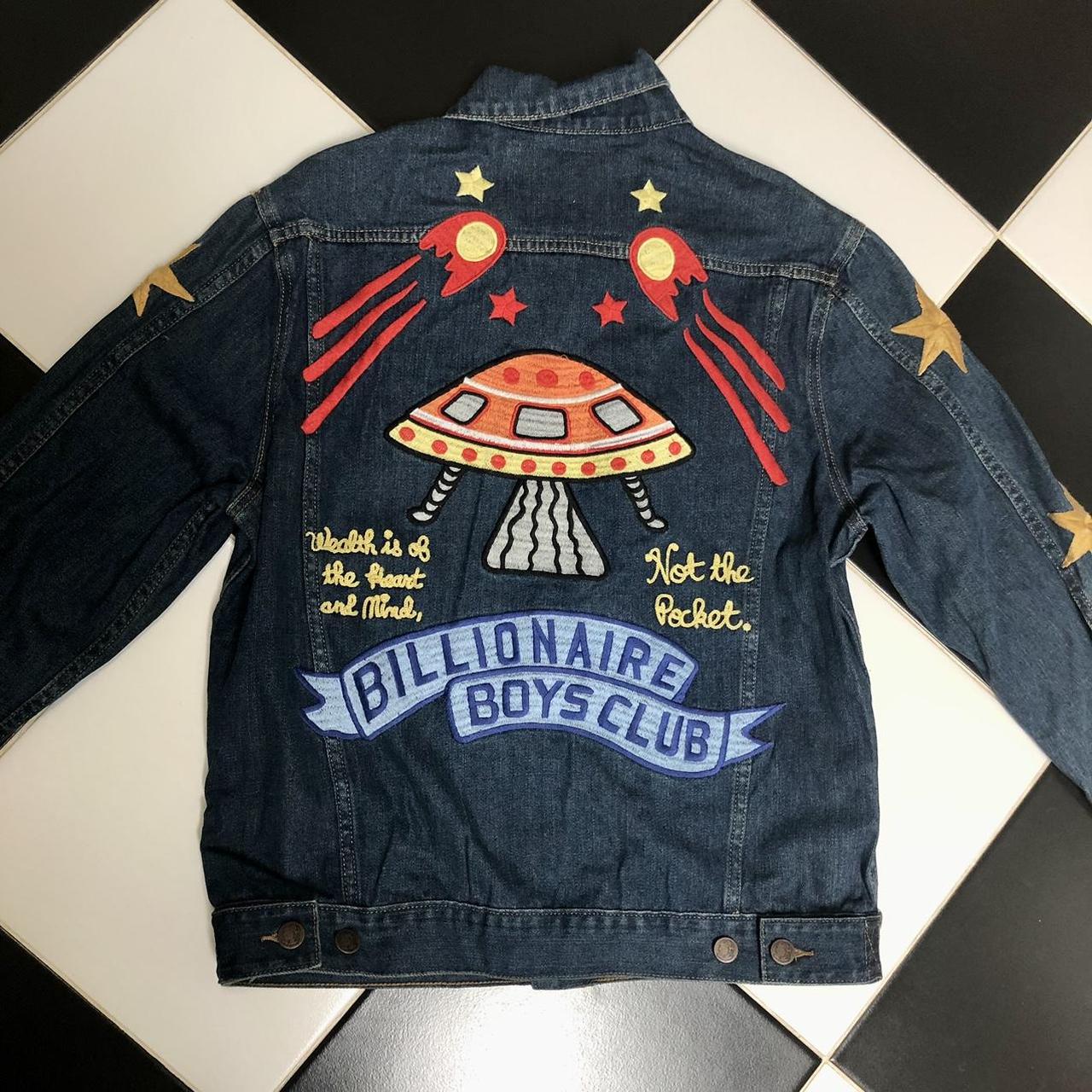 Billionaire boys store club jean jacket