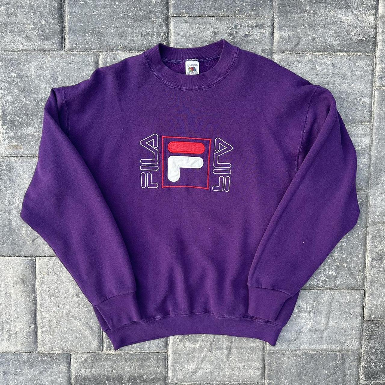 Fila old school mens hot sale purple