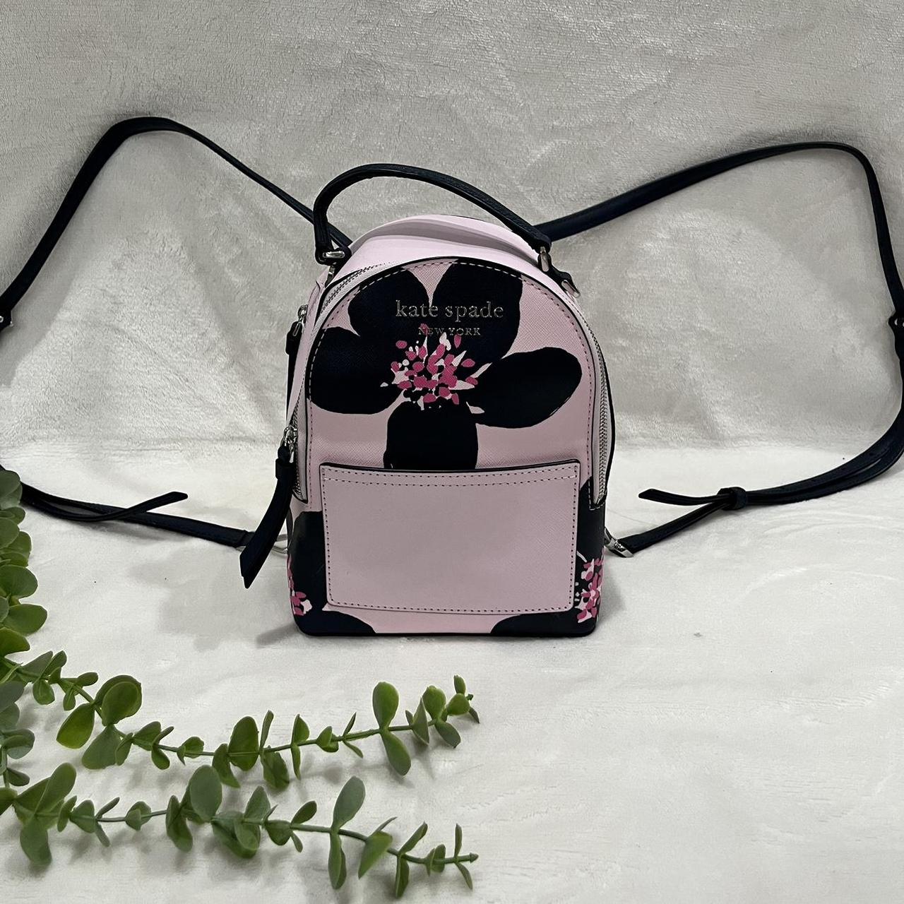 Kate Spade Grand Flora Convertible Mini popular Backpack