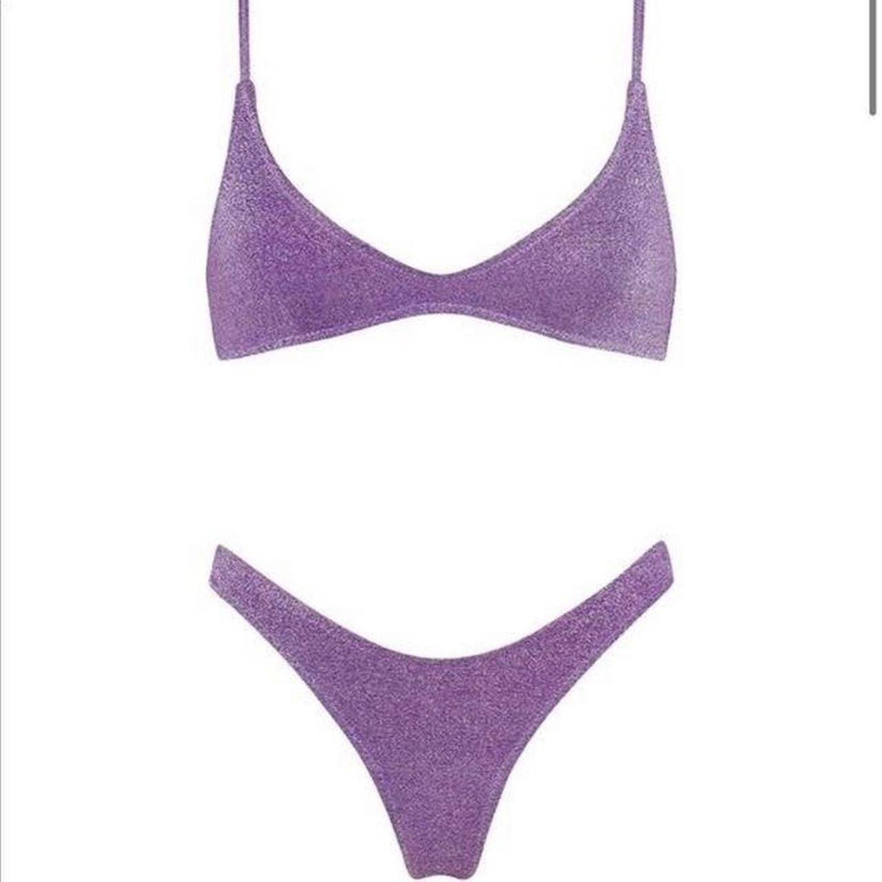 Purple triangl bikini online