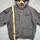 Snap-on men's grey jacket