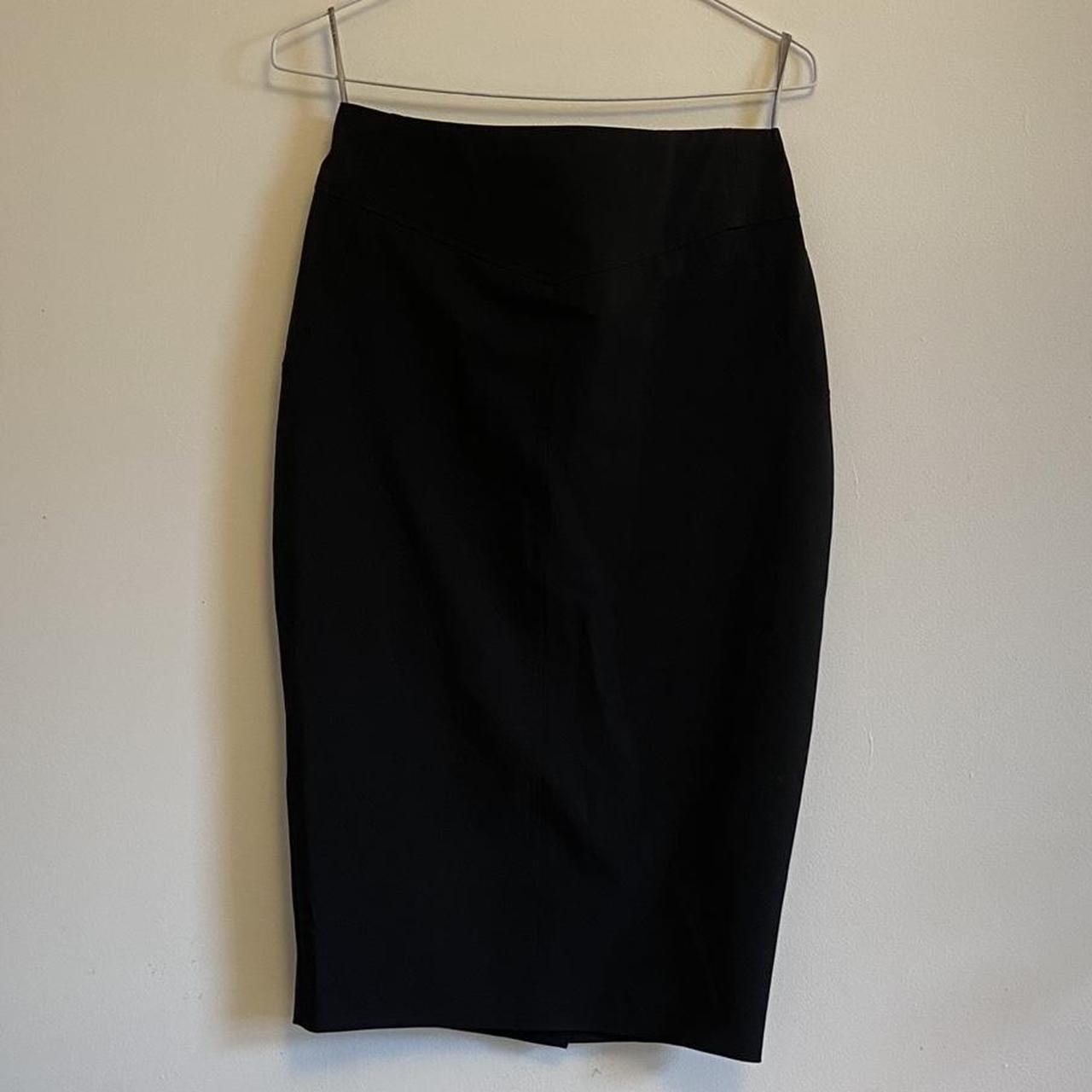 Black pencil skirt Mint condition black pencil skirt. - Depop