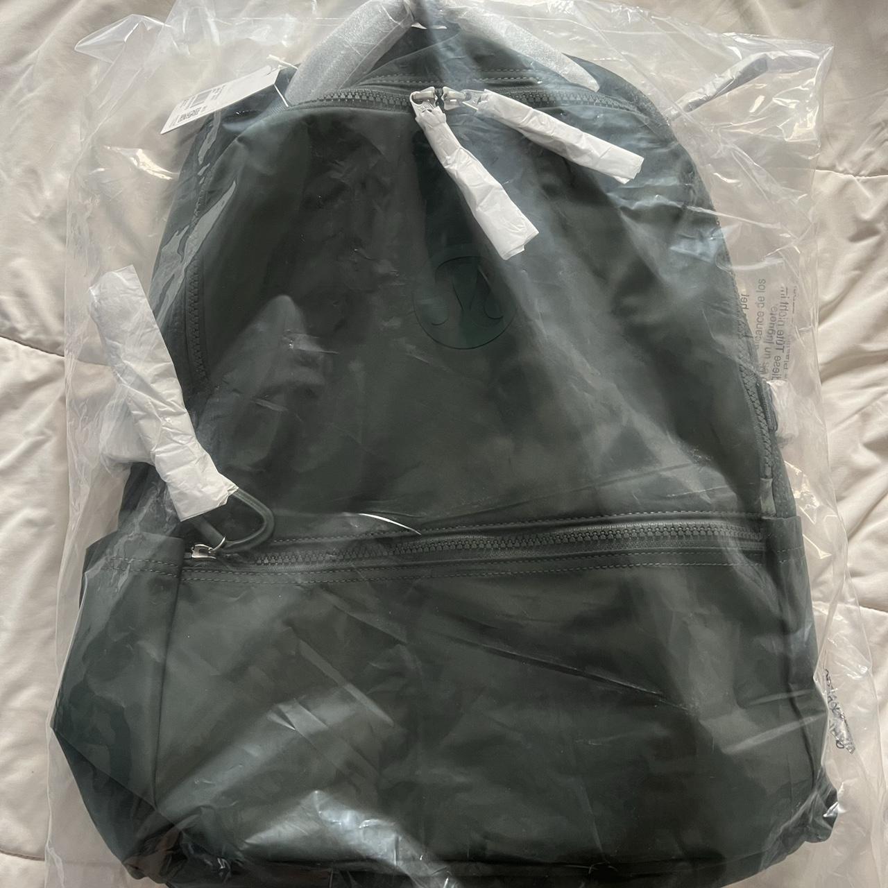 lululemon backpack light green