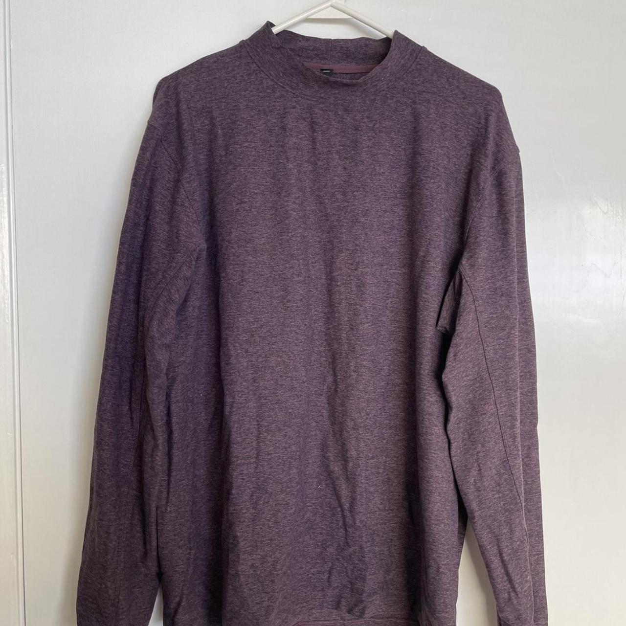 Large Lululemon Mock Neck long sleeve. - Depop