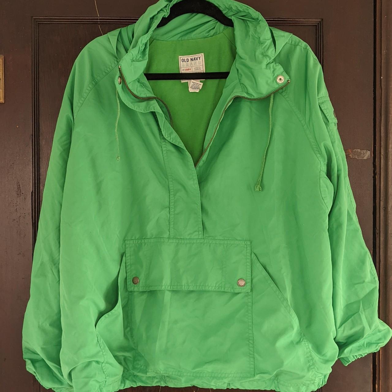 Old Navy Women's Green Hoodie | Depop