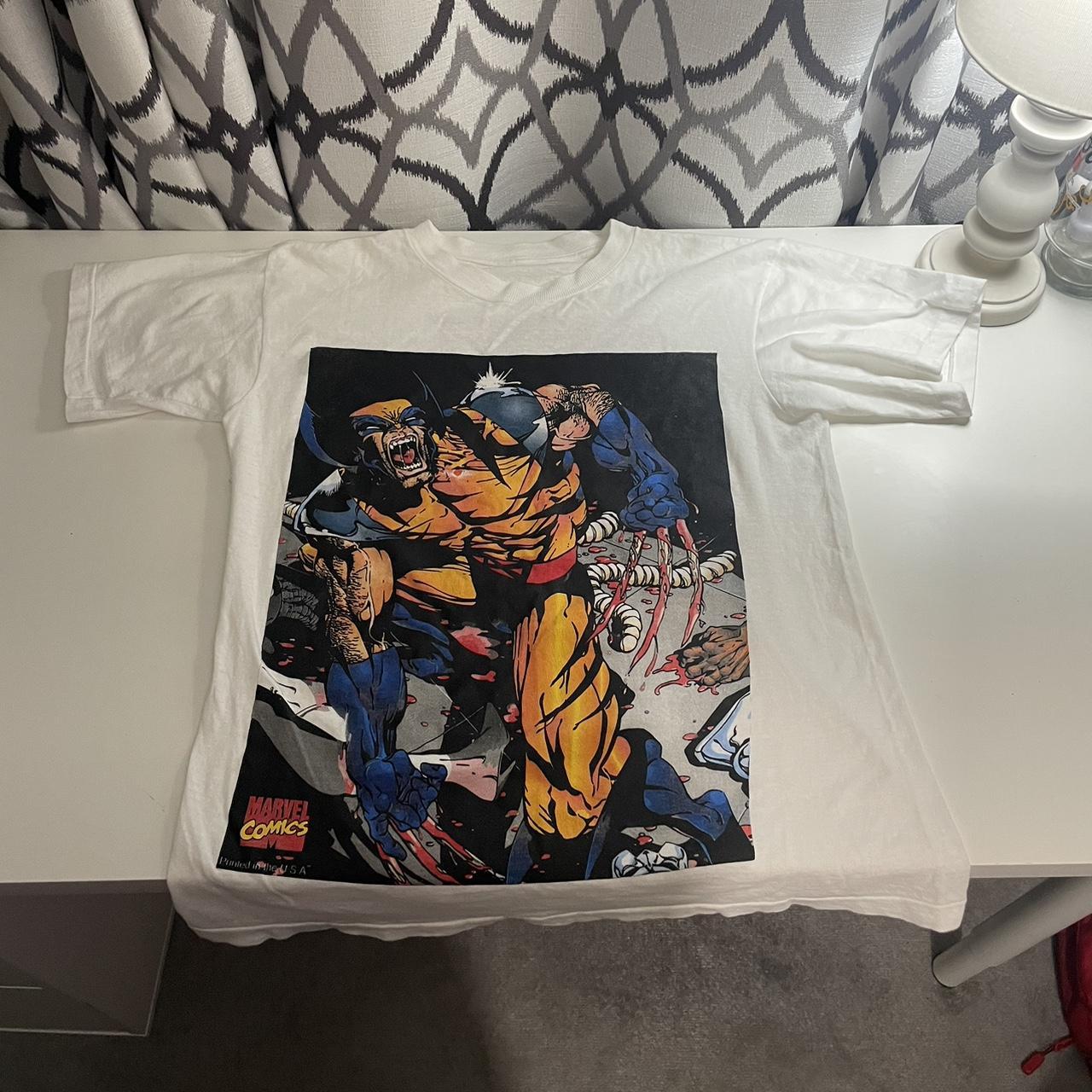 Vintage 90’s Marvel Shirt, no tag sized like a men’s... - Depop