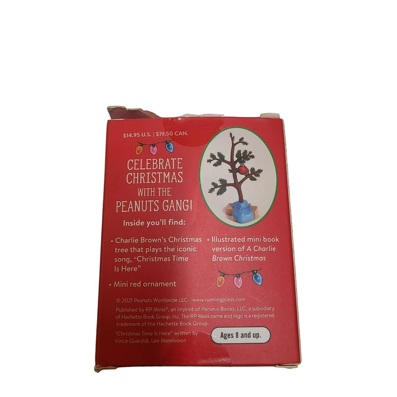 Peanuts A Charlie Brown Christmas Mini Book & Tree... Depop