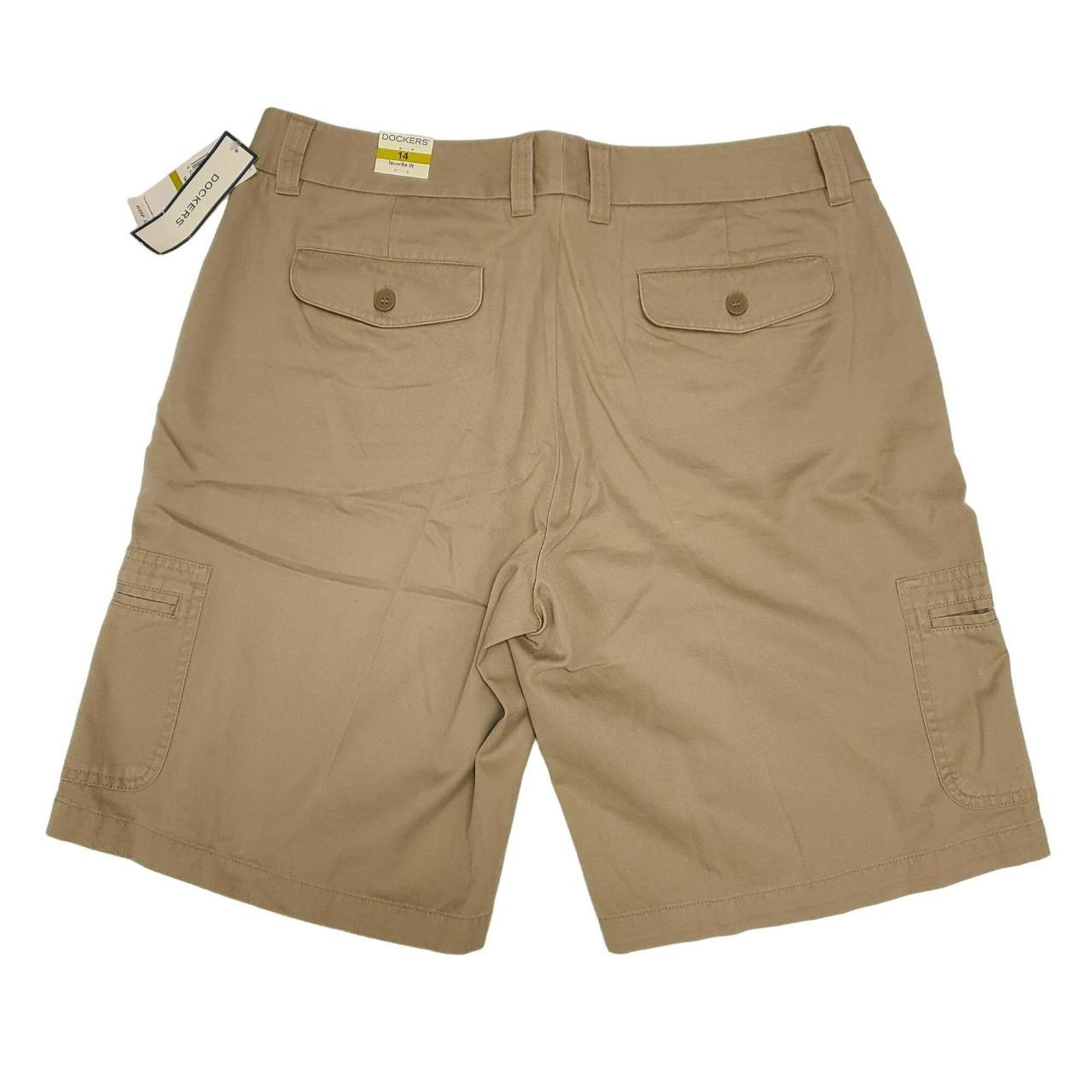 Dockers Favorite Fit Khaki Cargo Shorts Ideal Fit... - Depop