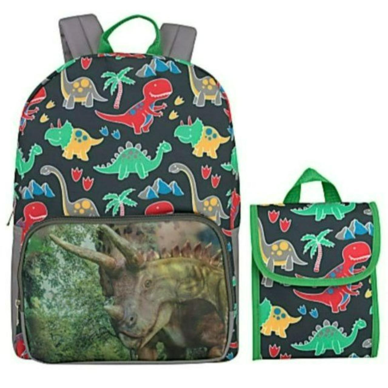 Trailmaker Dinosaur Backpack & Lunchbox Set... - Depop