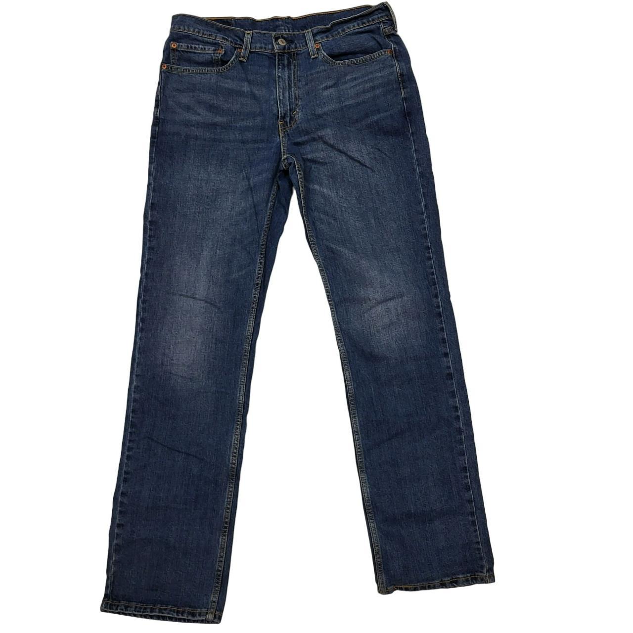 Levi's Straight Leg Blue Jeans Men's 34X 34 Medium... - Depop