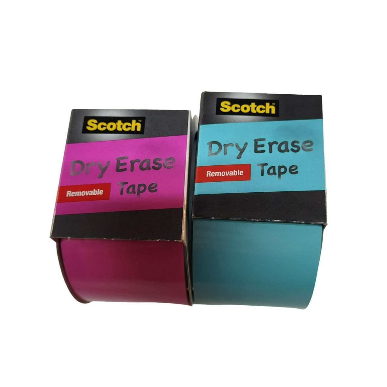 Scotch Dry Erase Tape Set of 2 1905RDePnk Pink... Depop