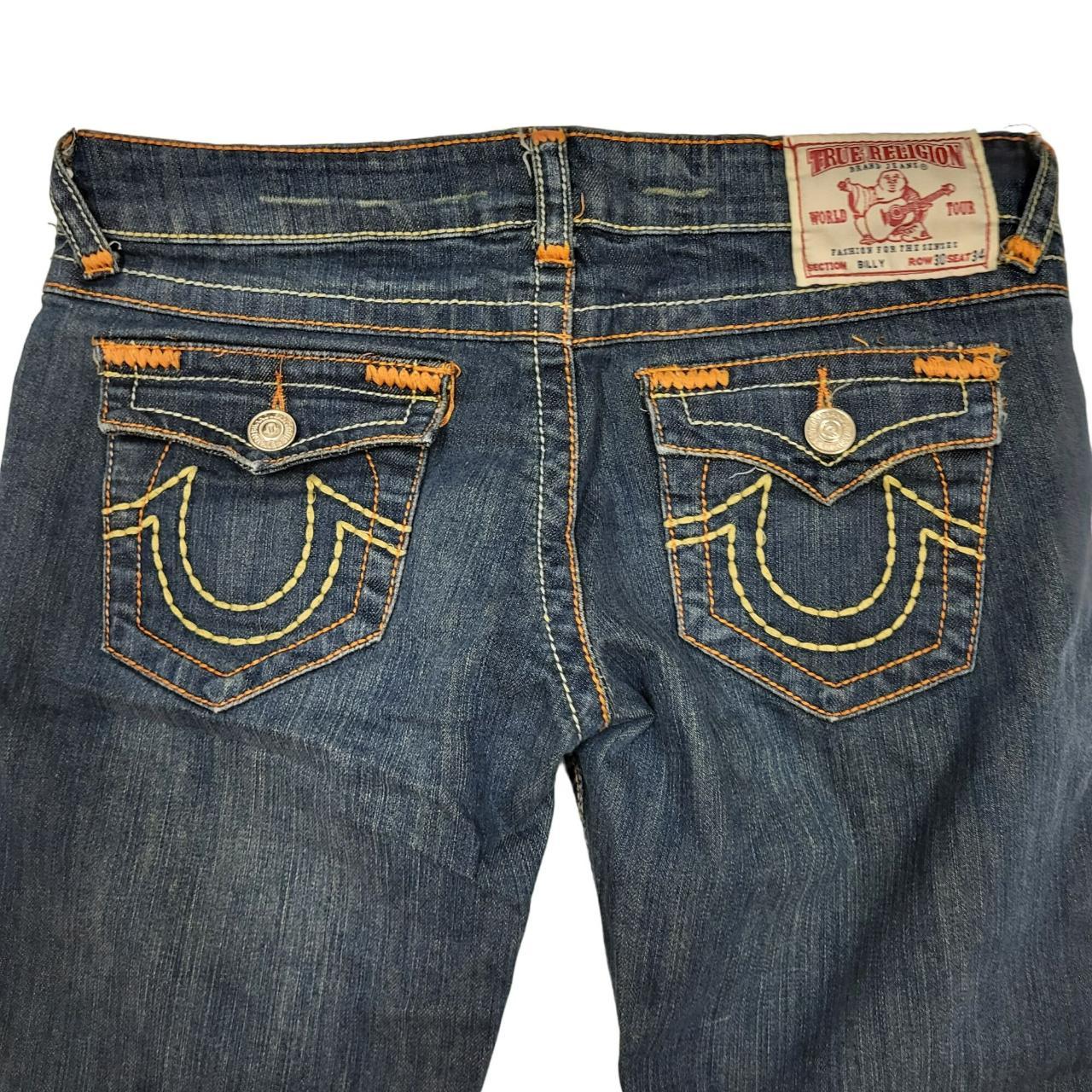 True Religion Brand Jeans Billy Blue Jeans Flare Leg | Depop
