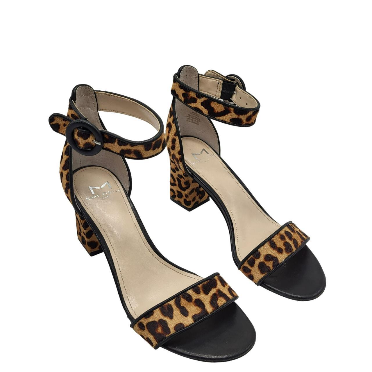 Marc fisher leopard heels deals