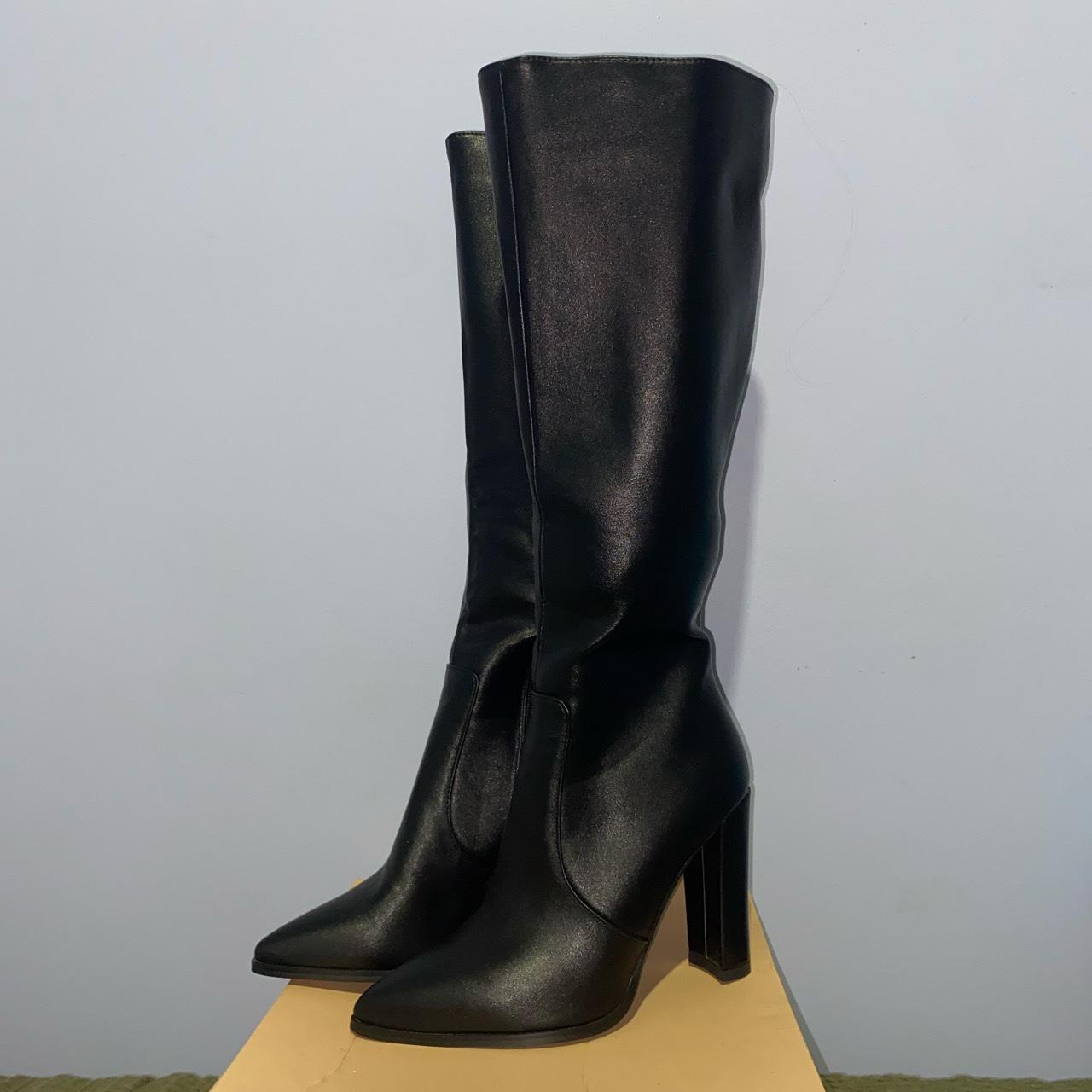 Billini boots black - size 6 - never worn (rrp -... - Depop