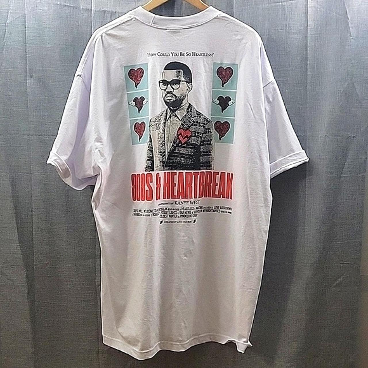 Shaka 808 & Heartbreak Album T Shirt Kanye West | Depop