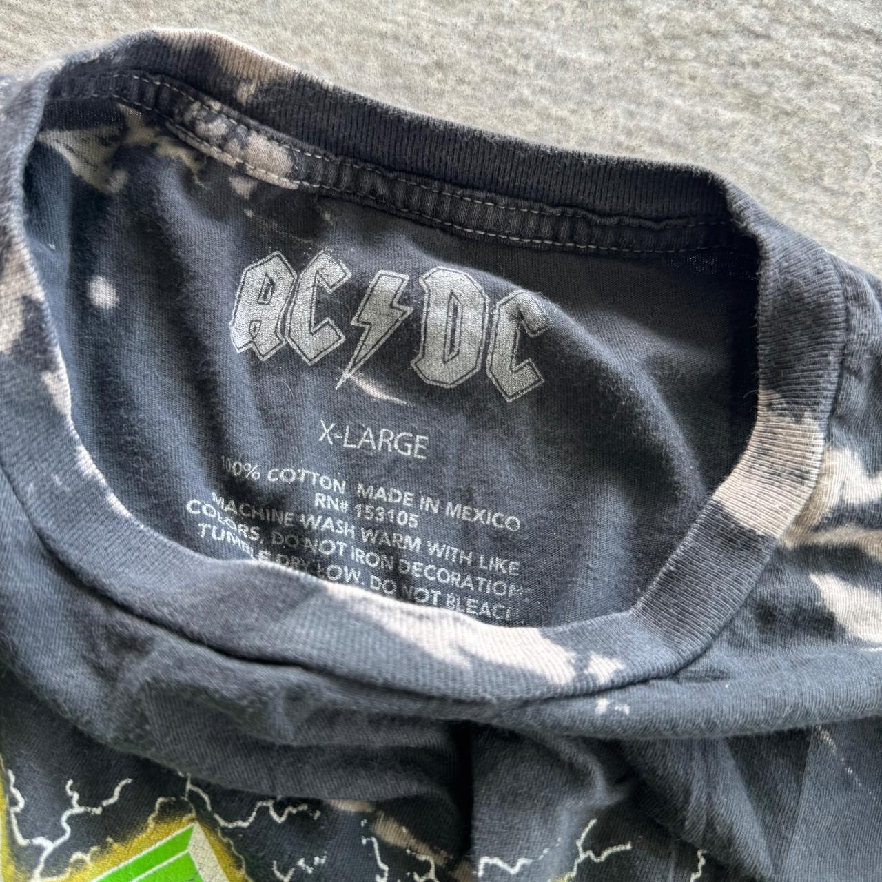 AC/DC Who Made Who Tour 86 Band Tee T-Shirt Size... | Depop