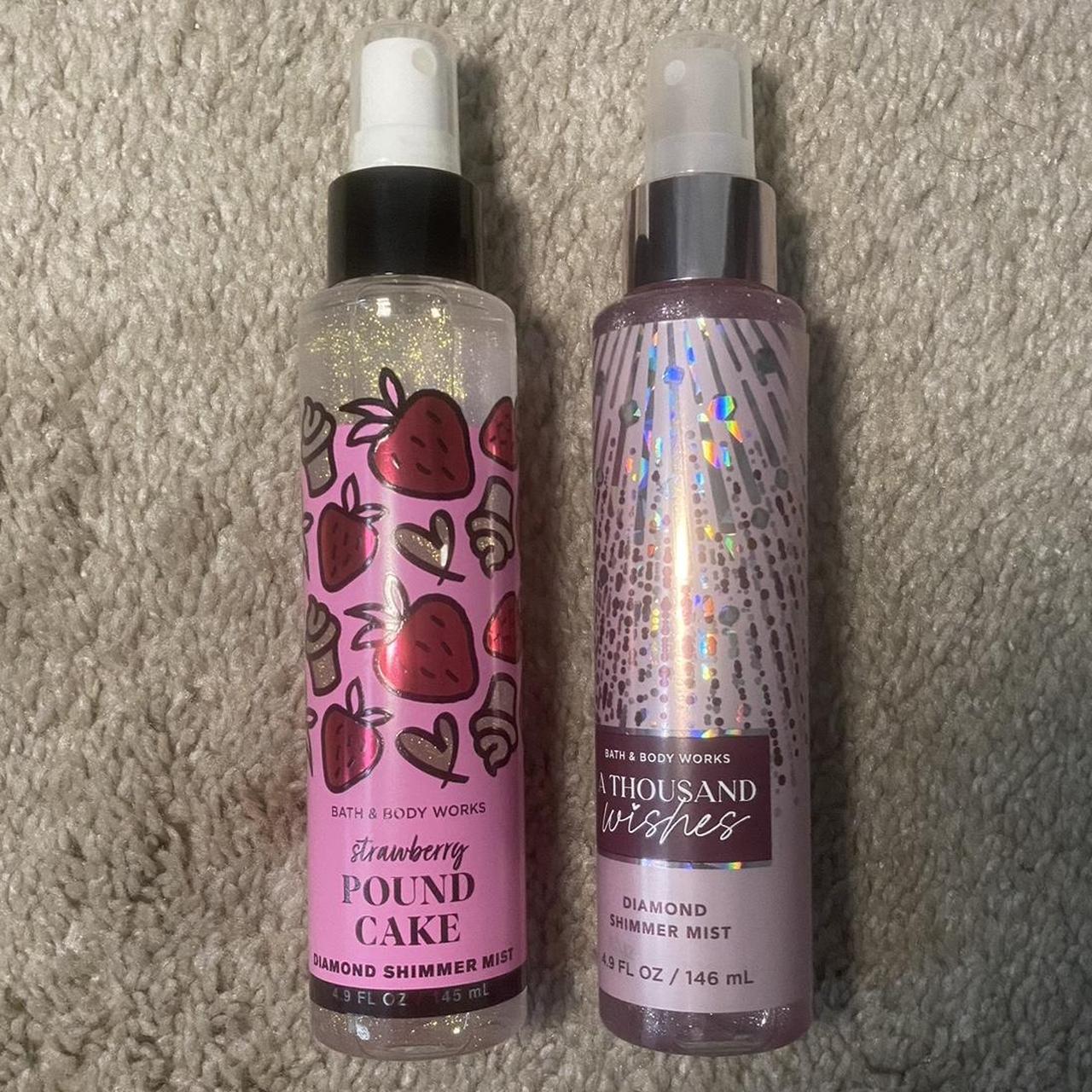 Bath Body Works strawberry pound cake and Depop
