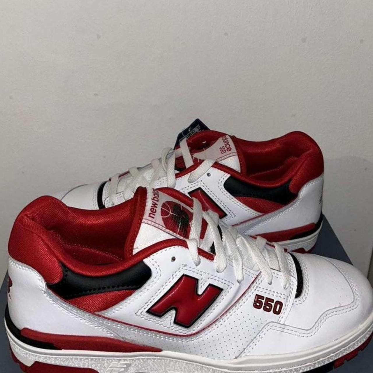 new balance 550s red