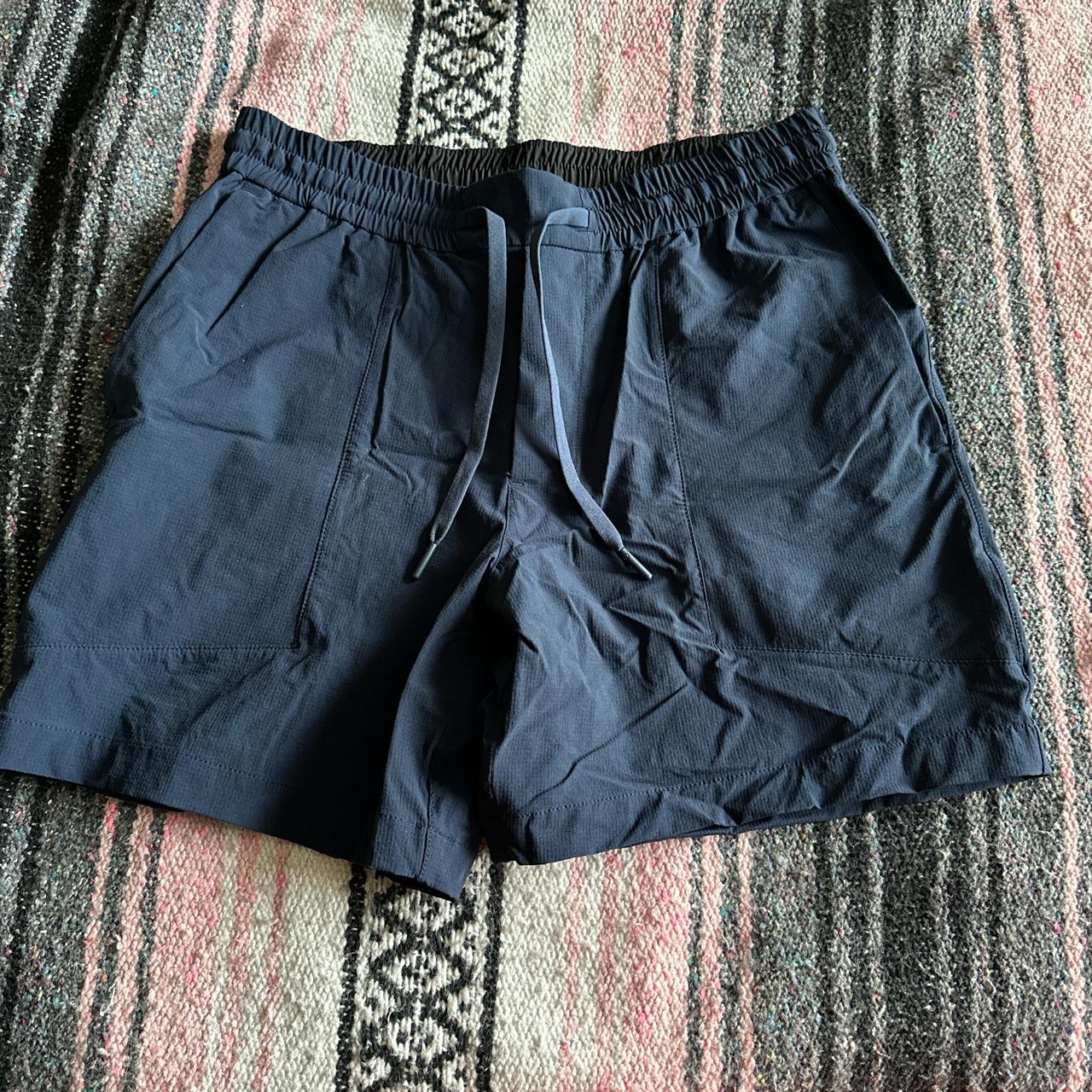 Lululemon Men's Navy Shorts | Depop