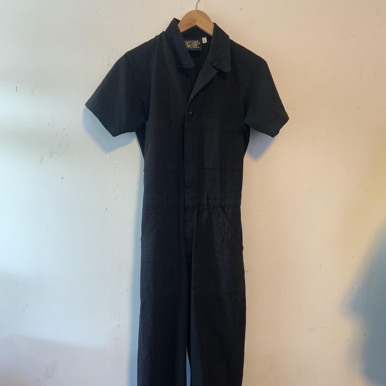 Big Bud Press Short Sleeve Black Jumpsuit Original Depop