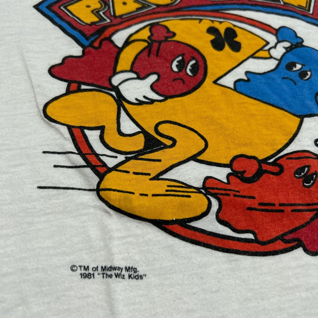 Vintage Pac-Man shirt size small authentic 1981 shirt - Depop