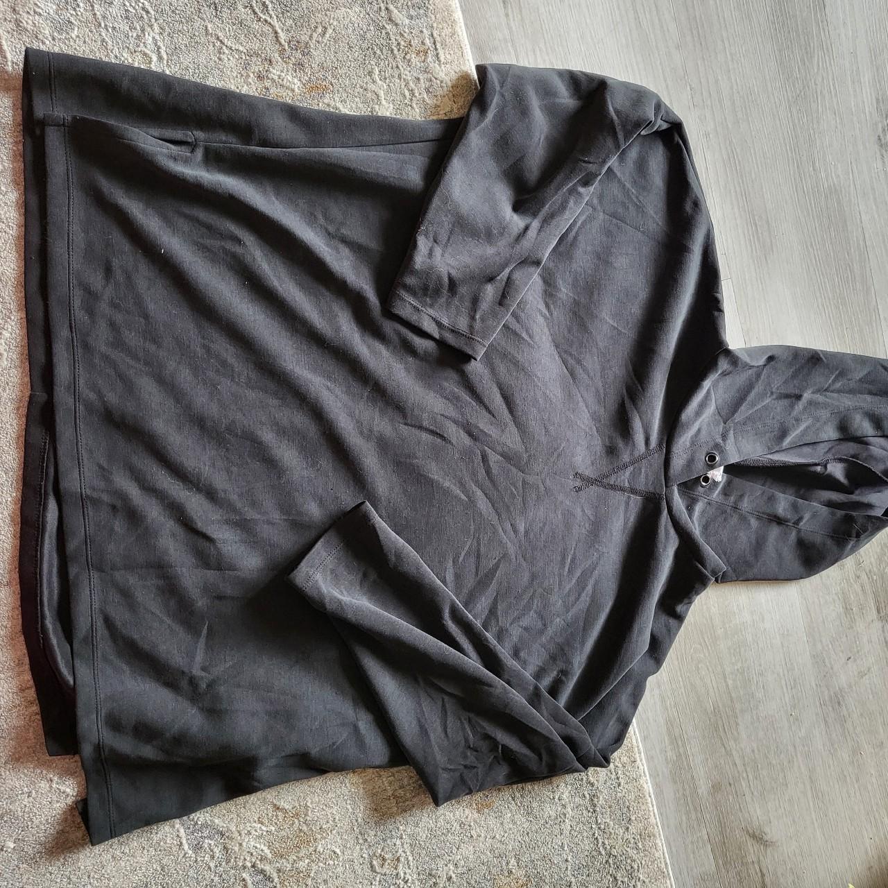 Black Cable and Gauge hoodie. String is missing.... Depop