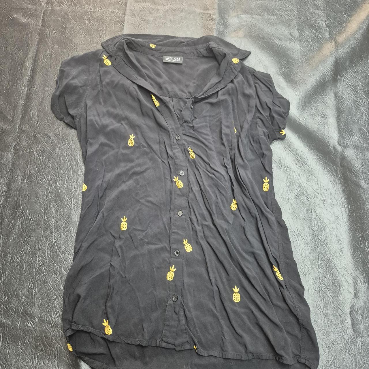 Lazy Oaf Women's Blouse - Black - S – Lazy Oaf bl… - image 1