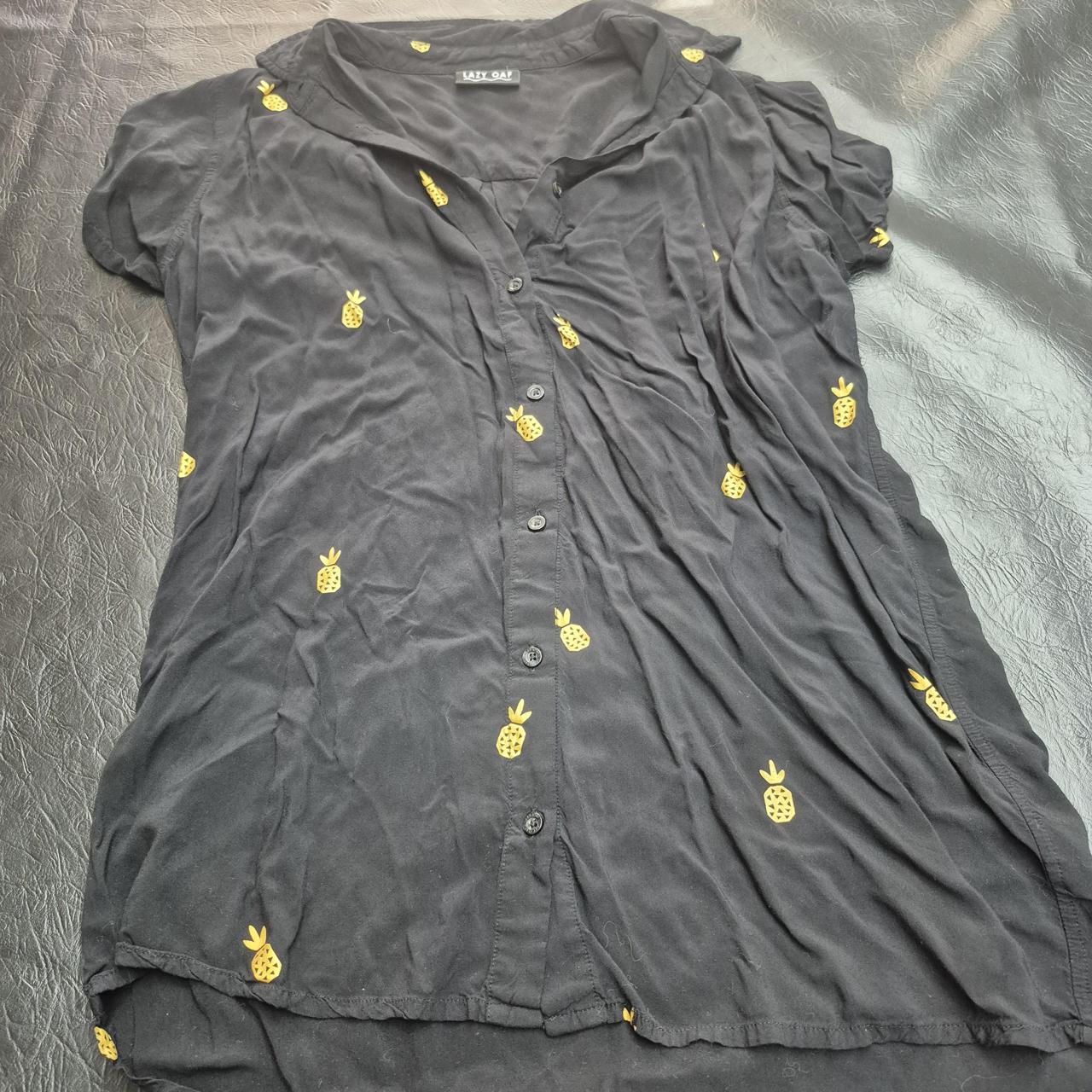 Lazy Oaf Women's Blouse - Black - S – Lazy Oaf bl… - image 3