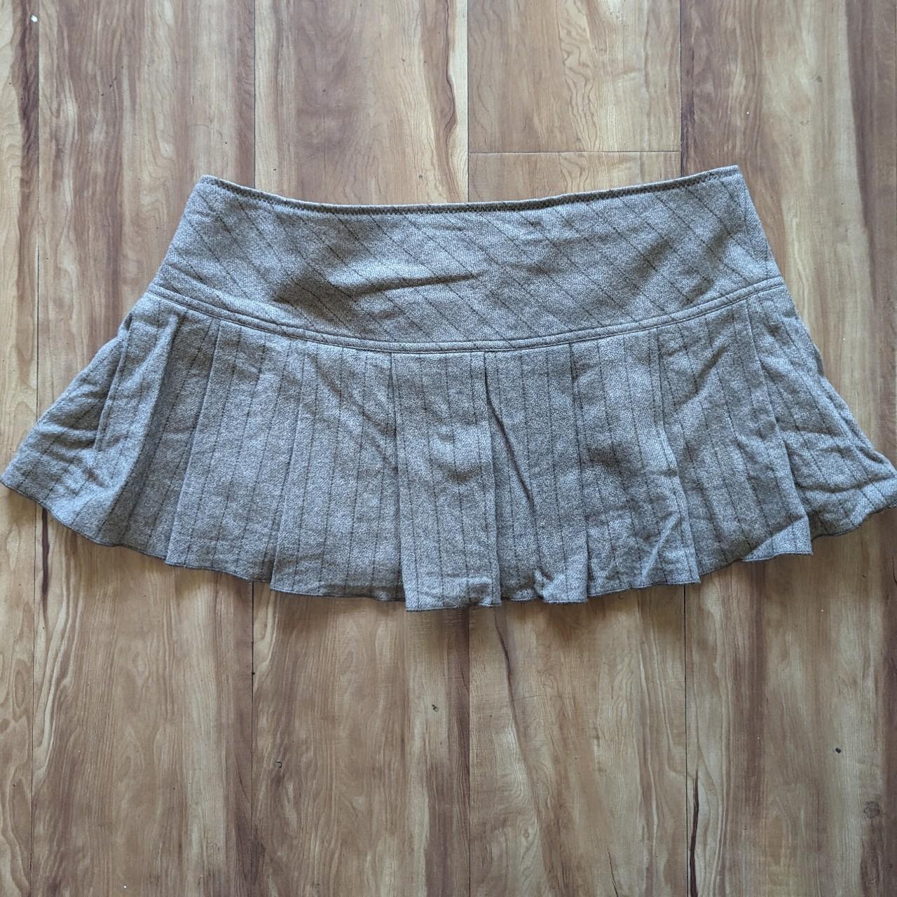 Cutest #mini #pleated #skirt! It's made partly from... - Depop