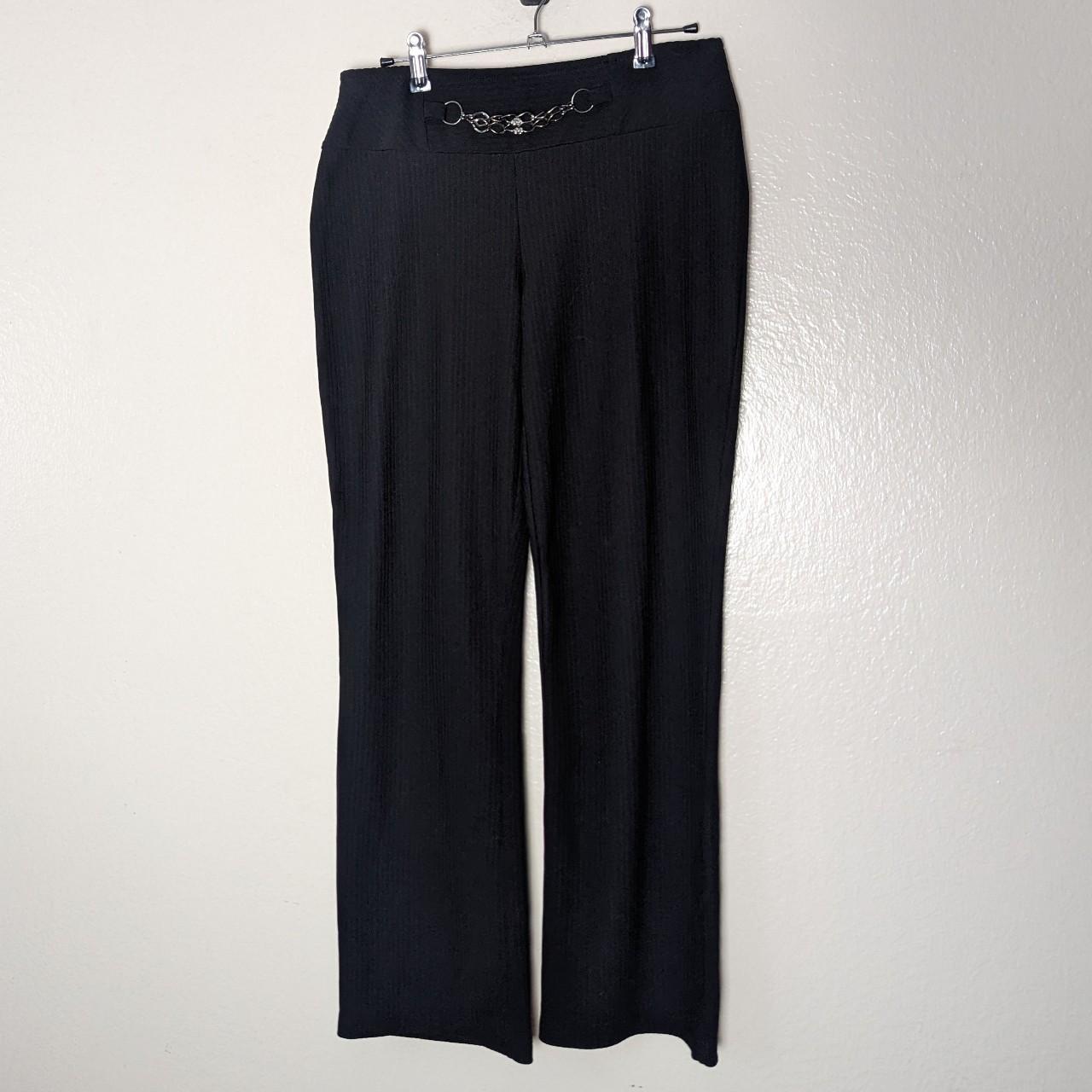 Cutest 90s style vintage pants. Metal accents with... - Depop