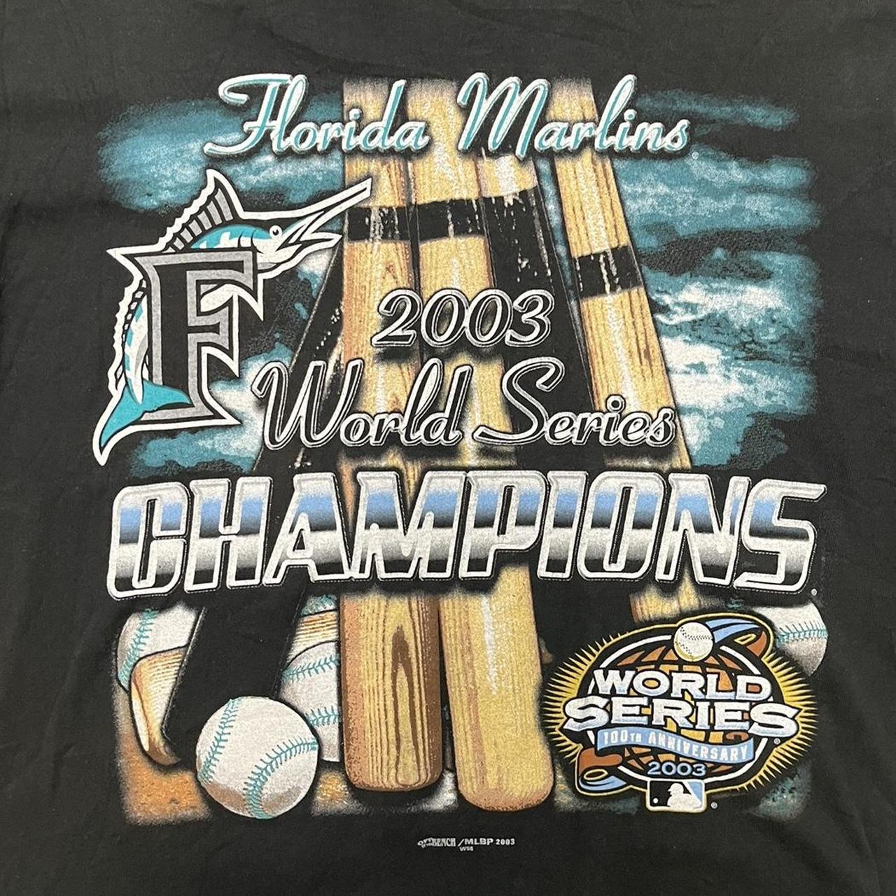 Florida Marlins Vintage 2003 World Series Champions - Depop
