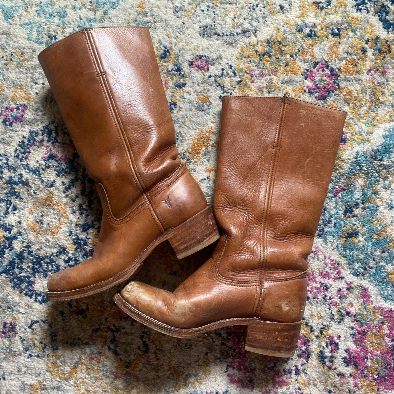 Frye Women's Brown and Tan Boots