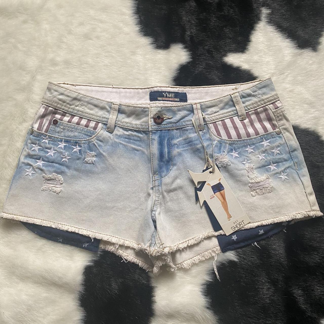 Ymi white sale shorts