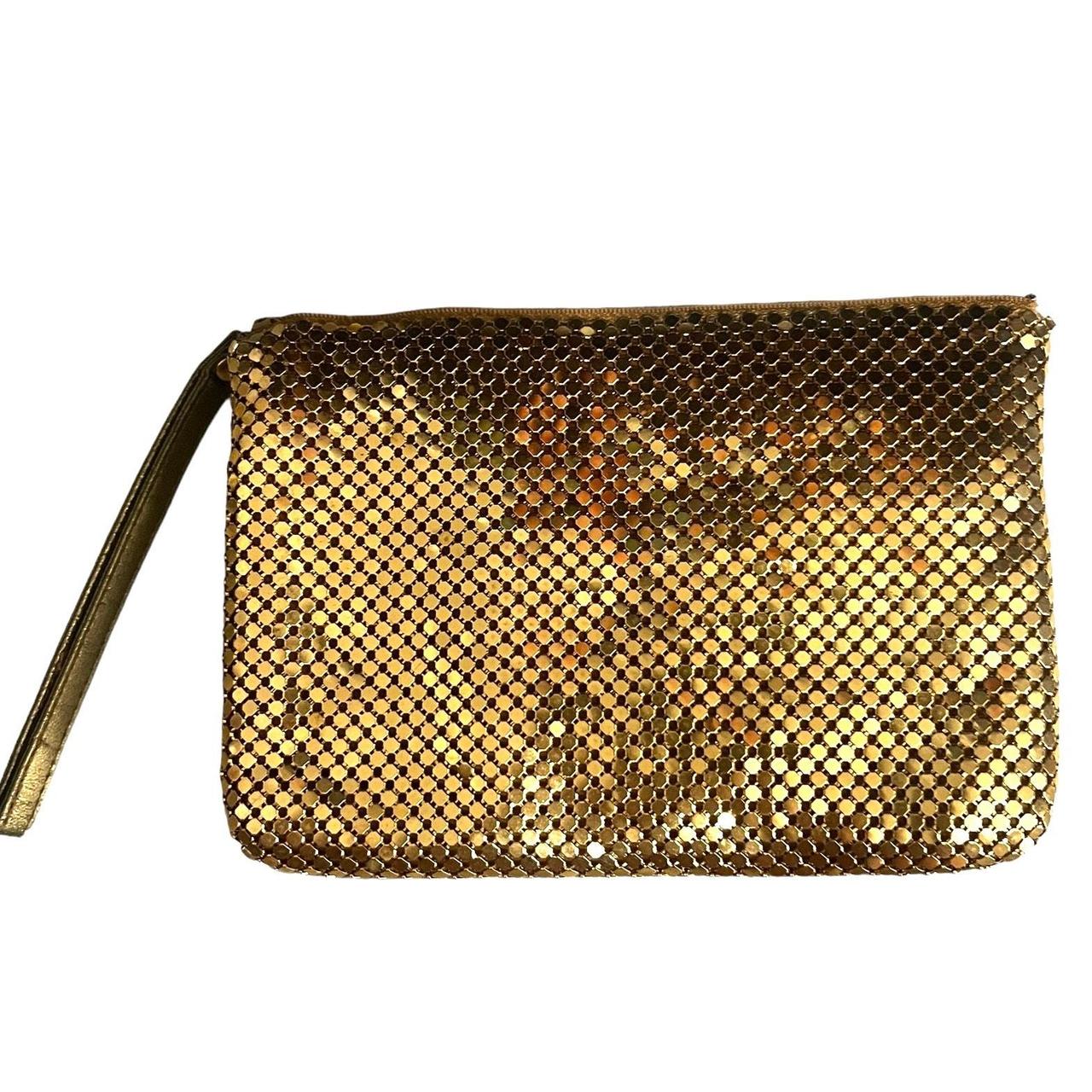 Fashion gold mesh purse